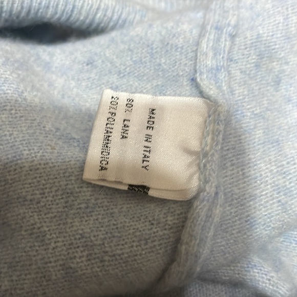 Light blue wool sweater - Picture 5 of 7